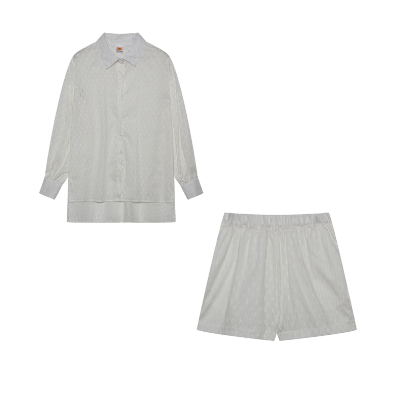 Mckayla™ | Entspanntes Hemd- und Shorts-Set