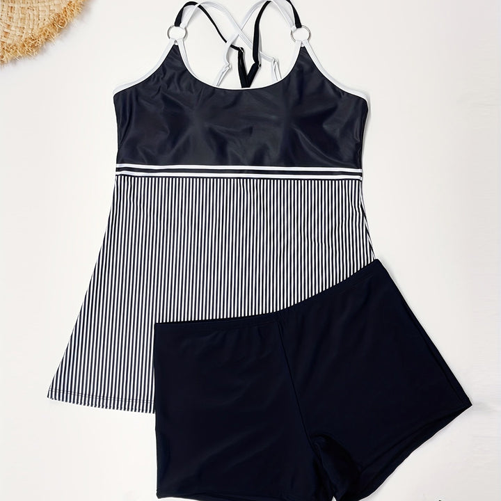 Leontina | Figurformender Tankini für selbstbewussten Look | Letzter Tag 80 % Rabatt!