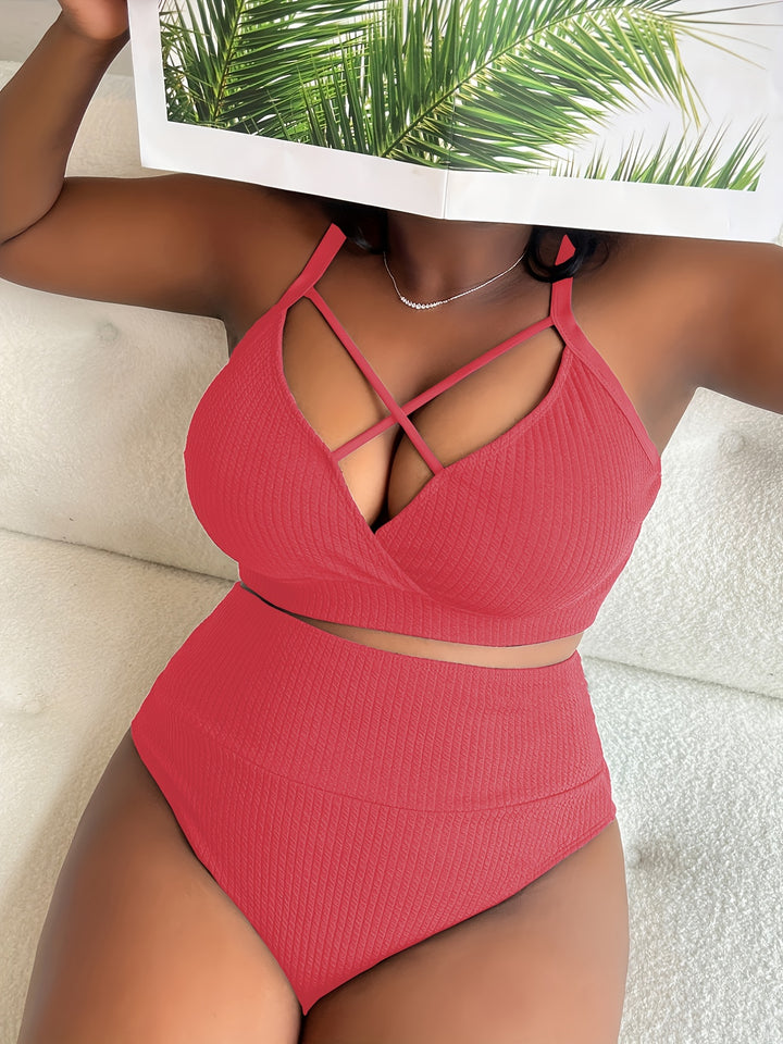 Malonie | Bauchfreundlicher V‑Tankini – Letzter Tag 80 % Rabatt!