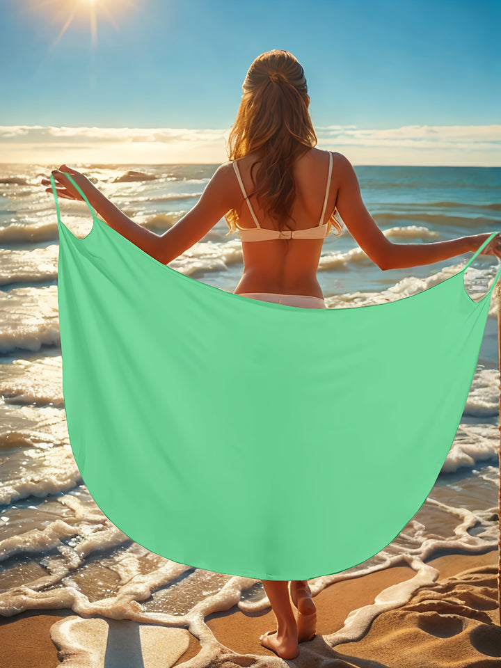 Elani™ | Wickel-Strandkleid mit & Rückenfrei-Design