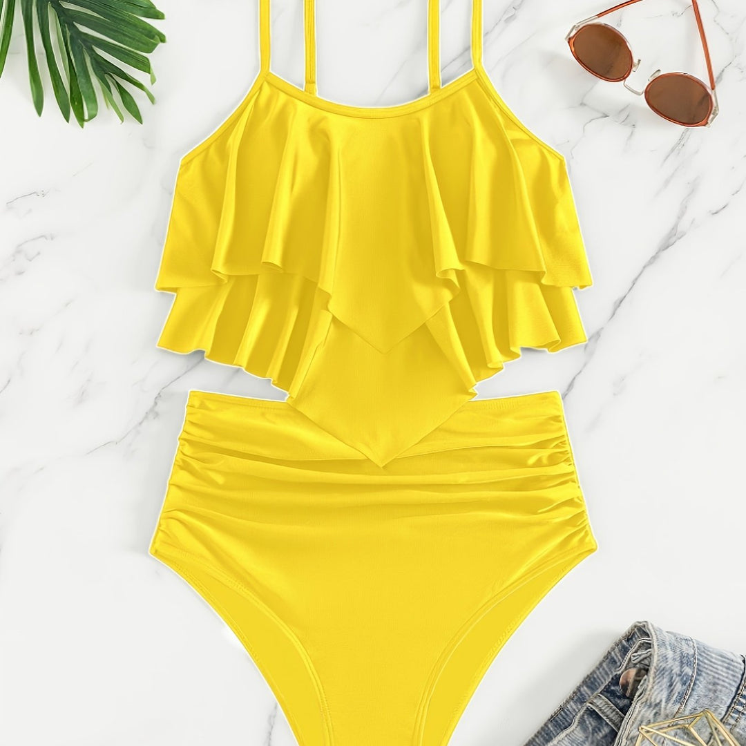 Cory | Bauchschmeichelnder Tankini | Letzter Tag 80 % Rabatt!