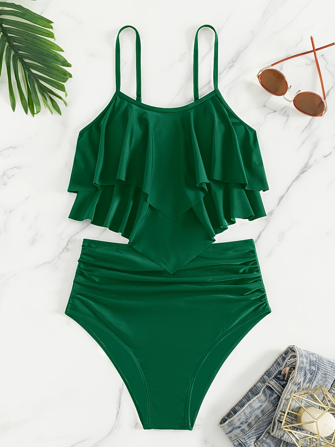 Cory | Bauchschmeichelnder Tankini | Letzter Tag 80 % Rabatt!