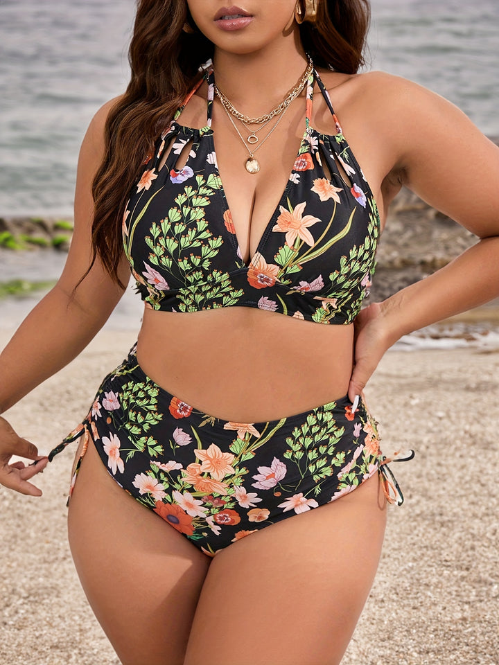Virelai | Bauchfreundlicher Halter‑Bikini | Letzter Tag 80 % Rabatt!
