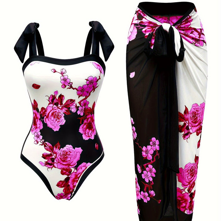 Carysma™ | Florales Bikini-Set mit bequemer Tummy-Passform