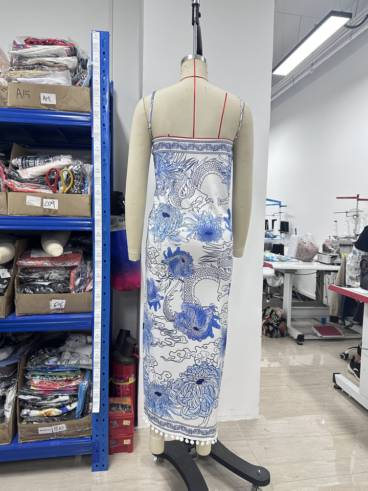 Arie™ | Bequemes Sommerkleid mit Quasten & Bäuchleinfreundlichem Schnitt