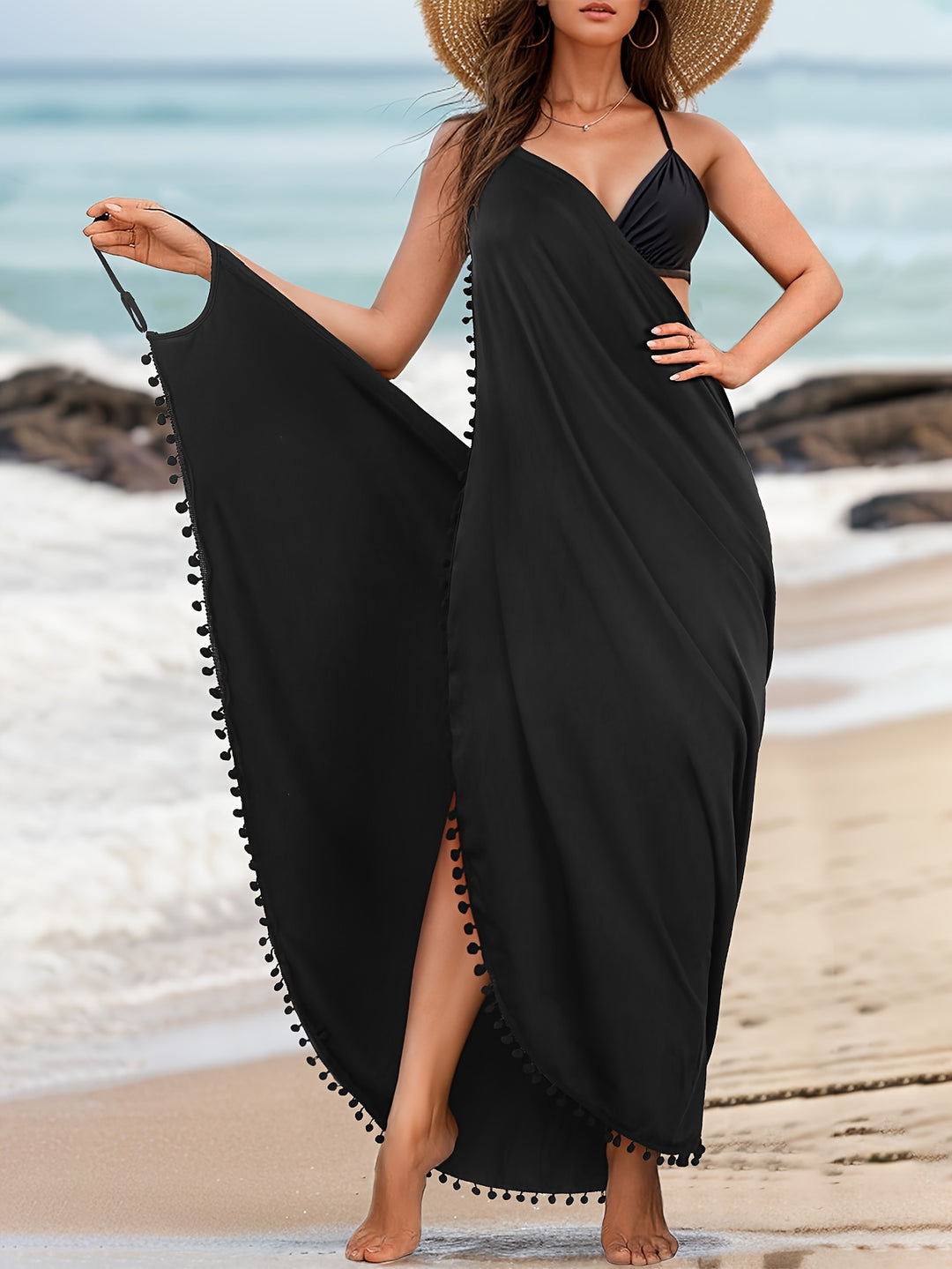 Arie™ | Bequemes Sommerkleid mit Quasten & Bäuchleinfreundlichem Schnitt