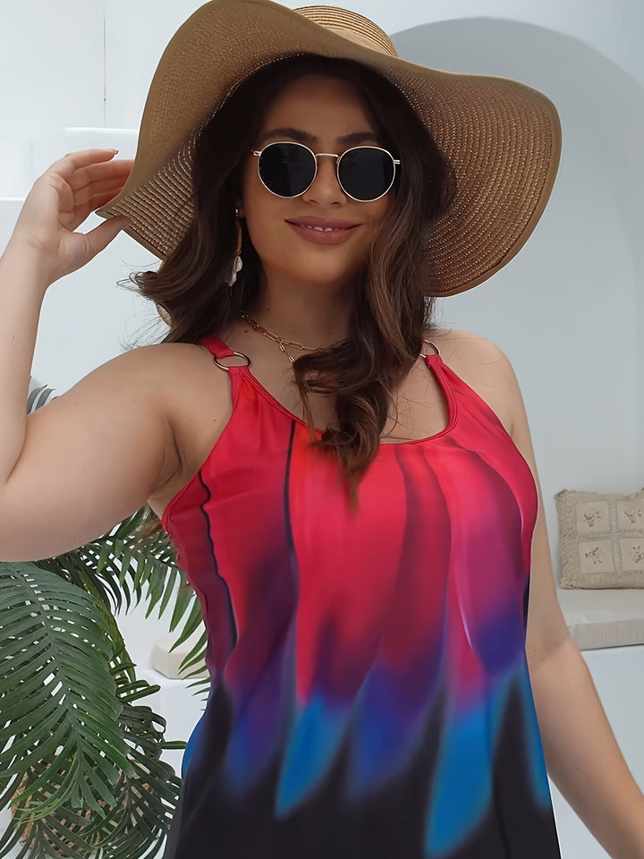 Leontina | Figurformender Tankini für selbstbewussten Look | Letzter Tag 80 % Rabatt!