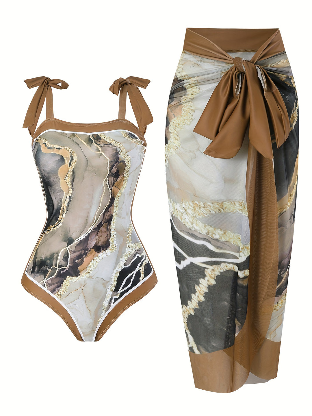 Aelara™ | Figurfreundlicher Zweiteiler mit Off-Shoulder & Bäuchleinbedeckung