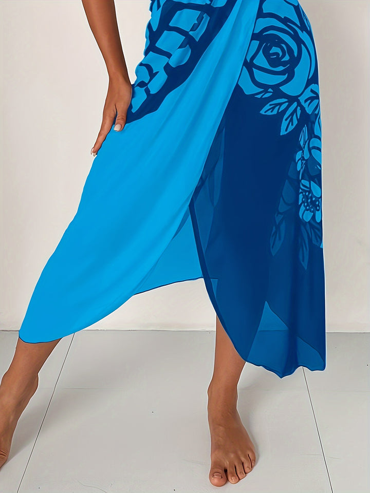 Yarah™ | Boho Strandkleid aus Mesh mit Schmetterlingsprint